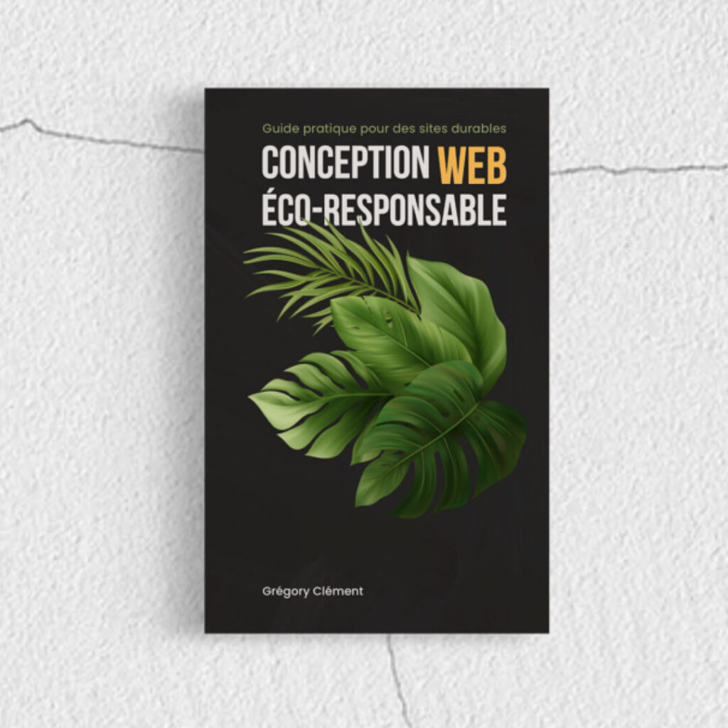 Photo de couverture du livre Conception Web Éco-Responsable